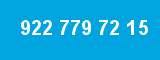 922 779 72 15